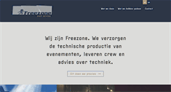 Desktop Screenshot of freezone.nl