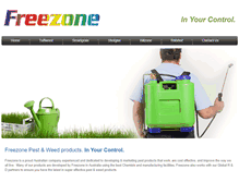 Tablet Screenshot of freezone.net.au