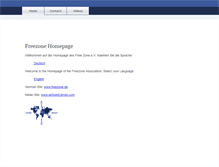 Tablet Screenshot of freezone.org